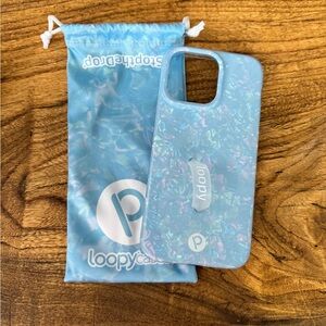 Blue Marble iPhone 15 Pro Max Loopy Case🩵🤍
